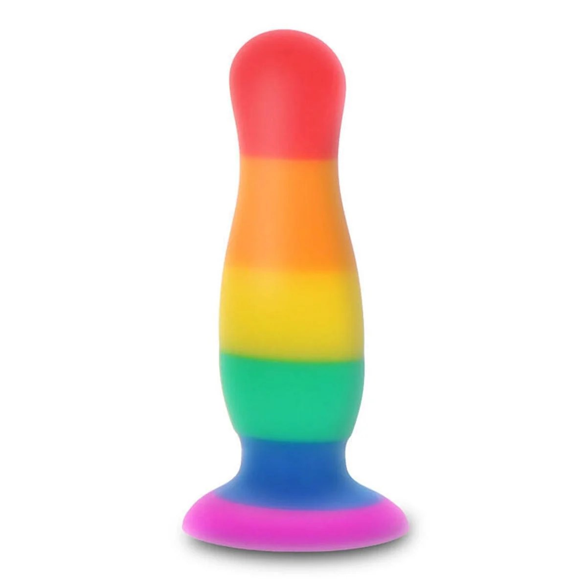 Analplug “Happy Stuffer” im LGBT Flaggen Design