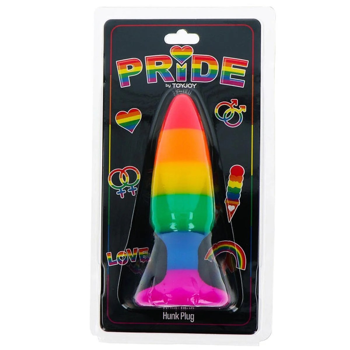 Analplug “Twink” im LGBT Flaggen Design