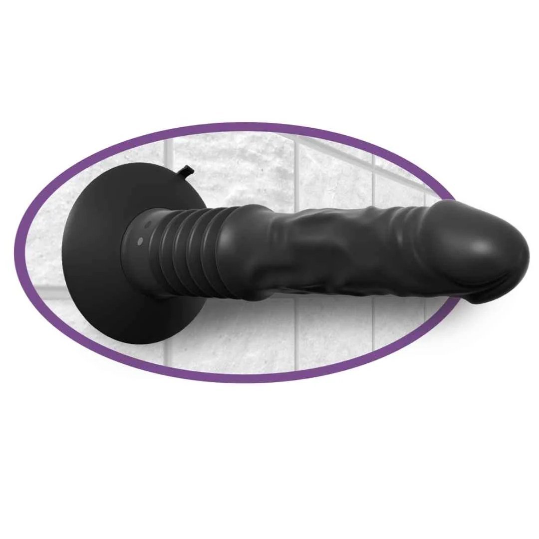 Analdildo „Vibrating Ass Fucker“ mit Vibration und Stoßfunktion