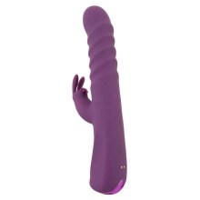 Stoßvibrator mit Klitoris-Stimulator Stoßvibrator mit Klitoris-Stimulator