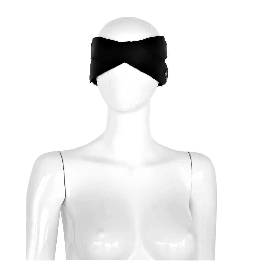 Leder Augenmaske 