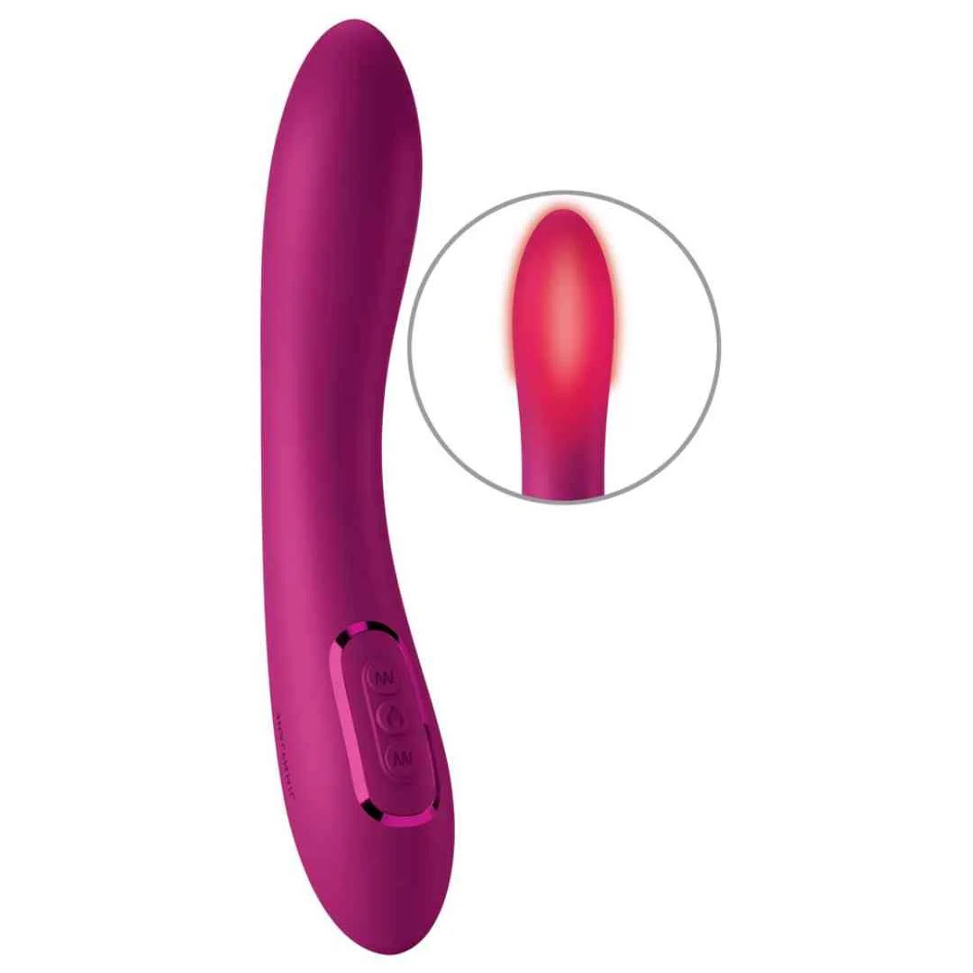 Vibrator mit Wärmefunktion 