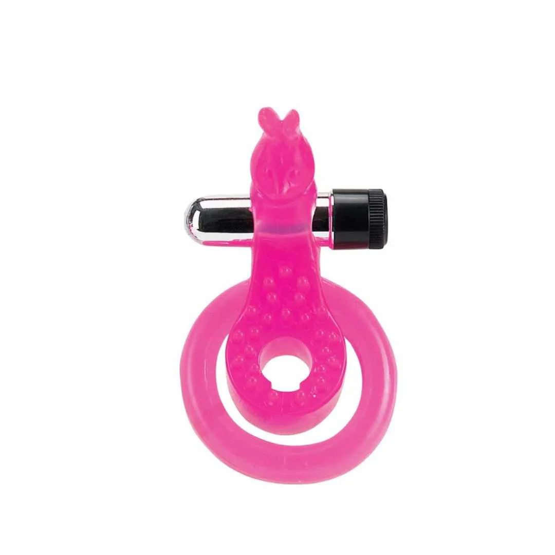 Penis- und Hodenring mit Minivibrator