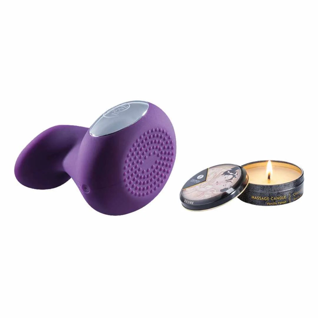 Vibrator „Sweetie“ plus Massagekerze