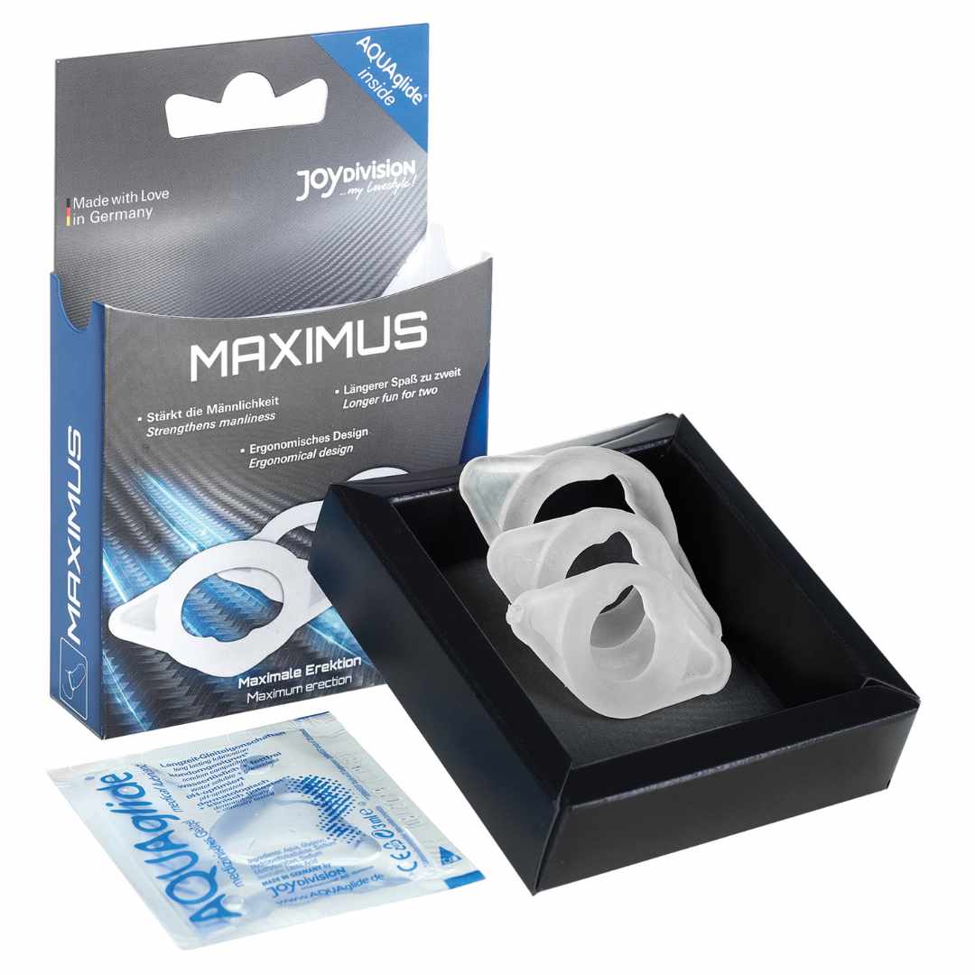 Potenzring 3er Set "Maximus"