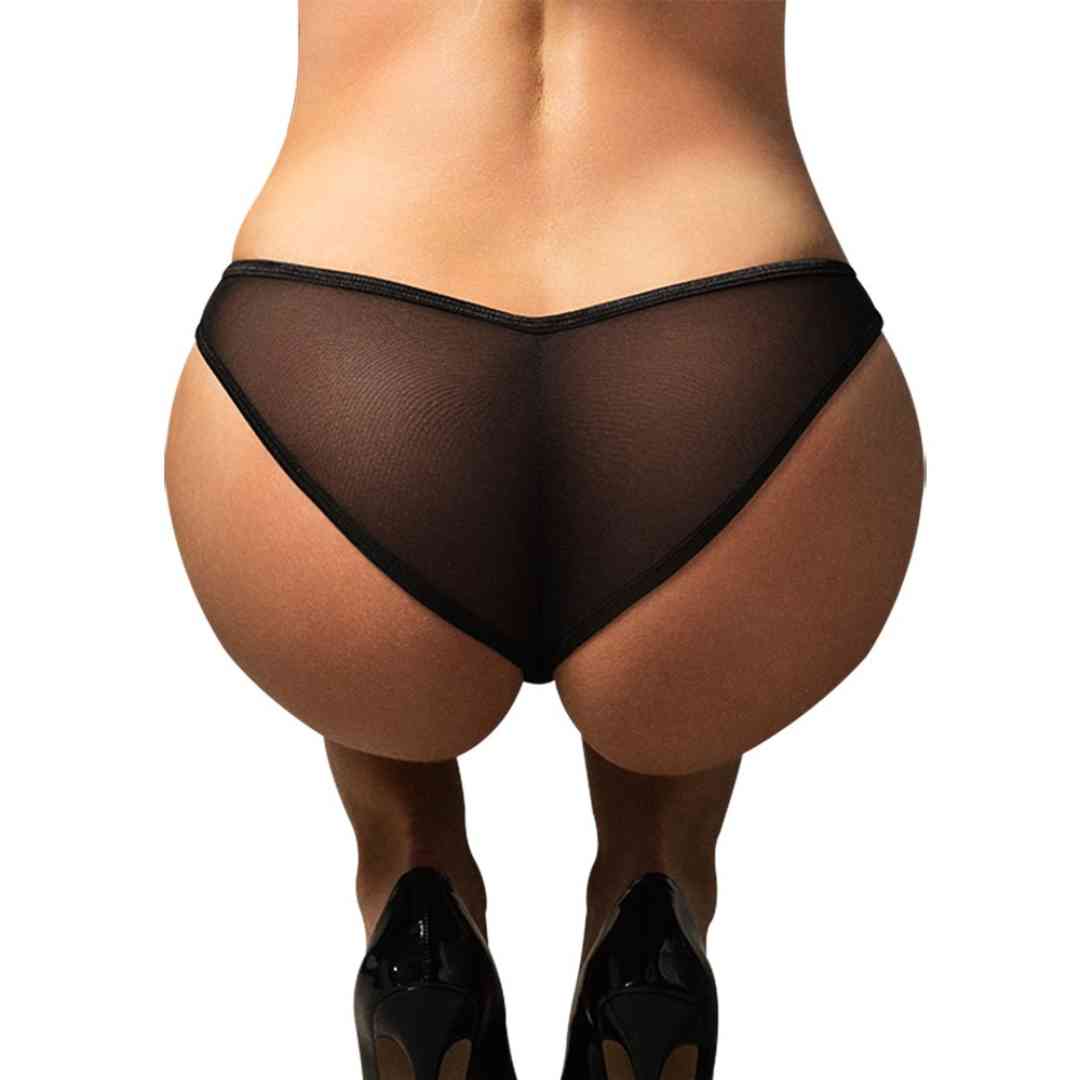 Slip mit Stickerei 