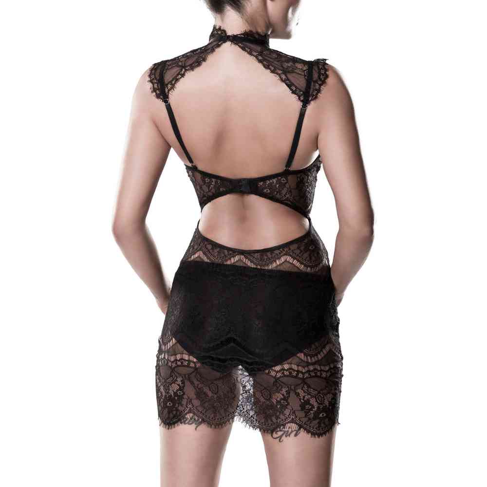 Negligé Set mit Cut-Outs, XL - SALE