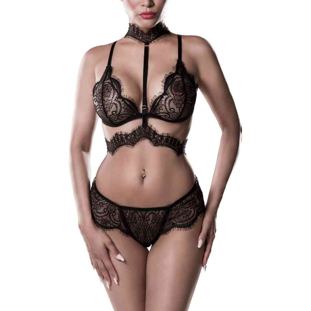 2-teiliges Sexy Neckholder BH Set