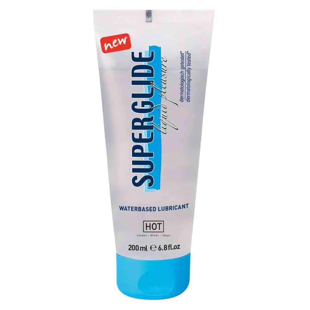 Gleitgel auf Wasserbasis "Super Glide Liquid Pleasure"