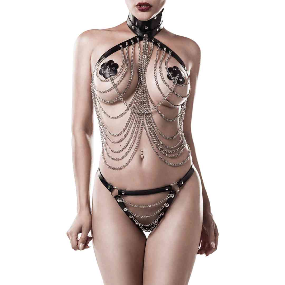Harness Ketten-Set mit String Ouvert