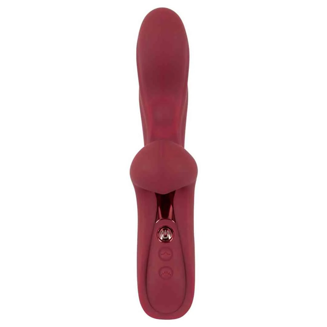 Rabbitvibrator mit Klopf-Funktion