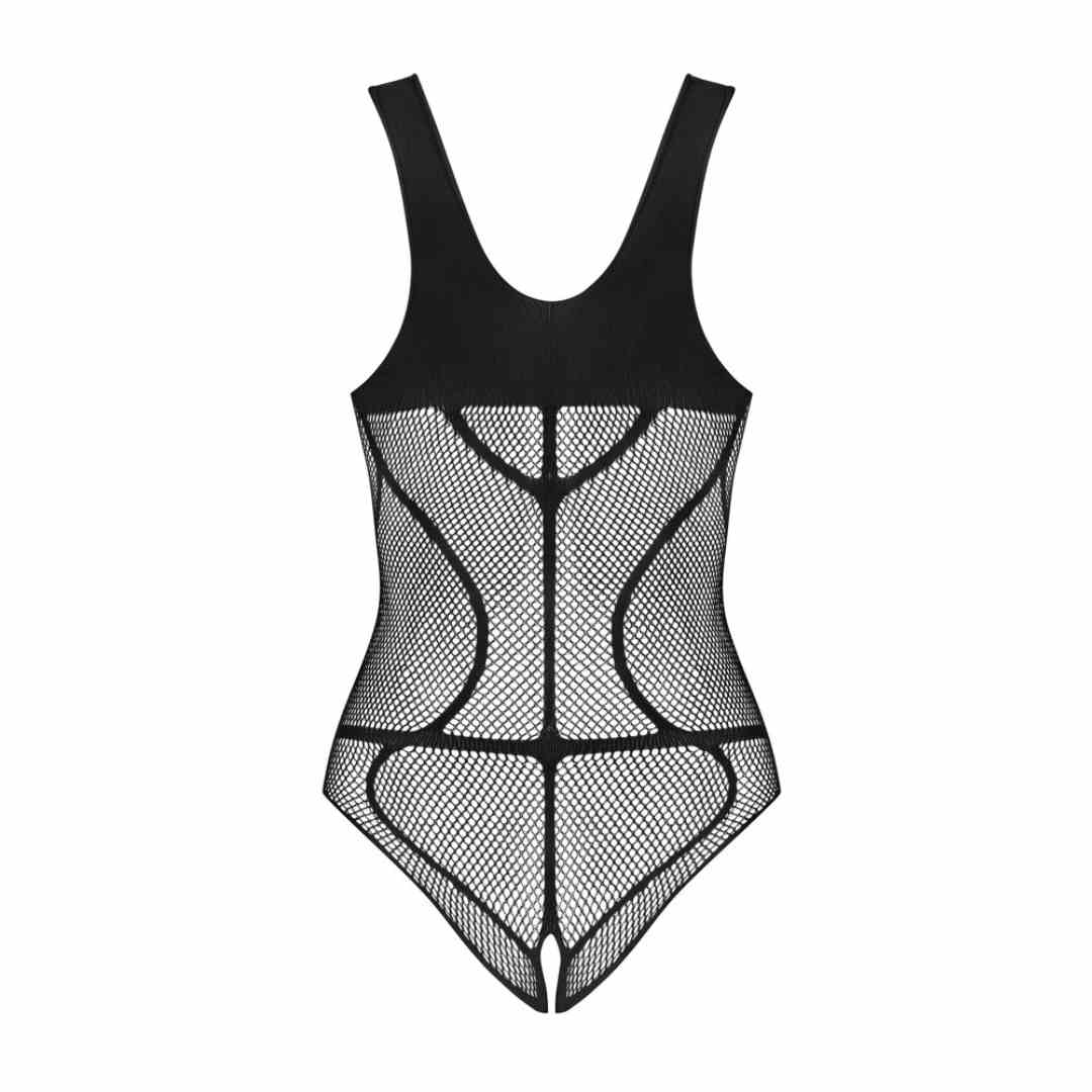 Netz-Body mit Harness-Optik