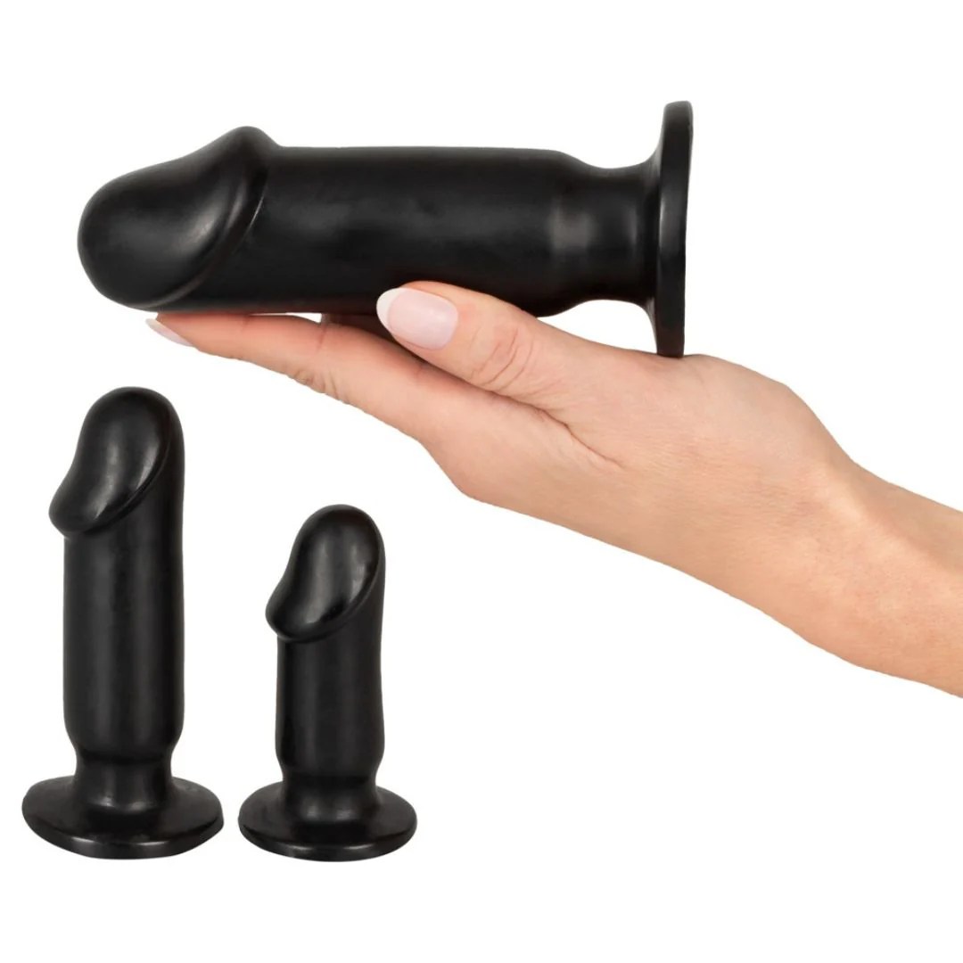 3-teiliges Analplug Training Kit