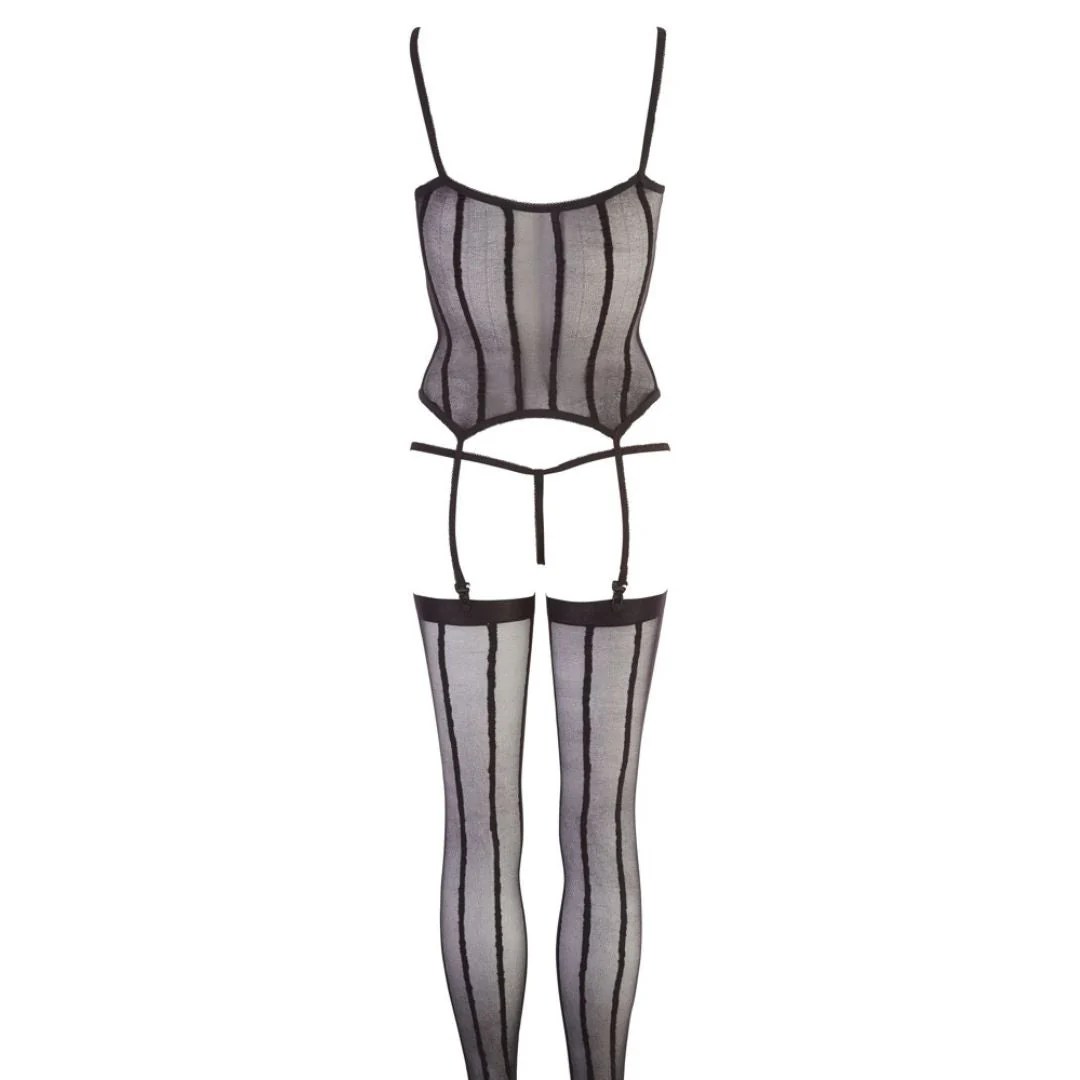 3-teiliges Straps-Set mit Streifenmuster