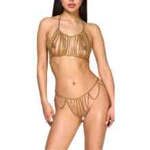 Ketten-Bikini mit Neckholder Top Ketten-Bikini mit Neckholder Top