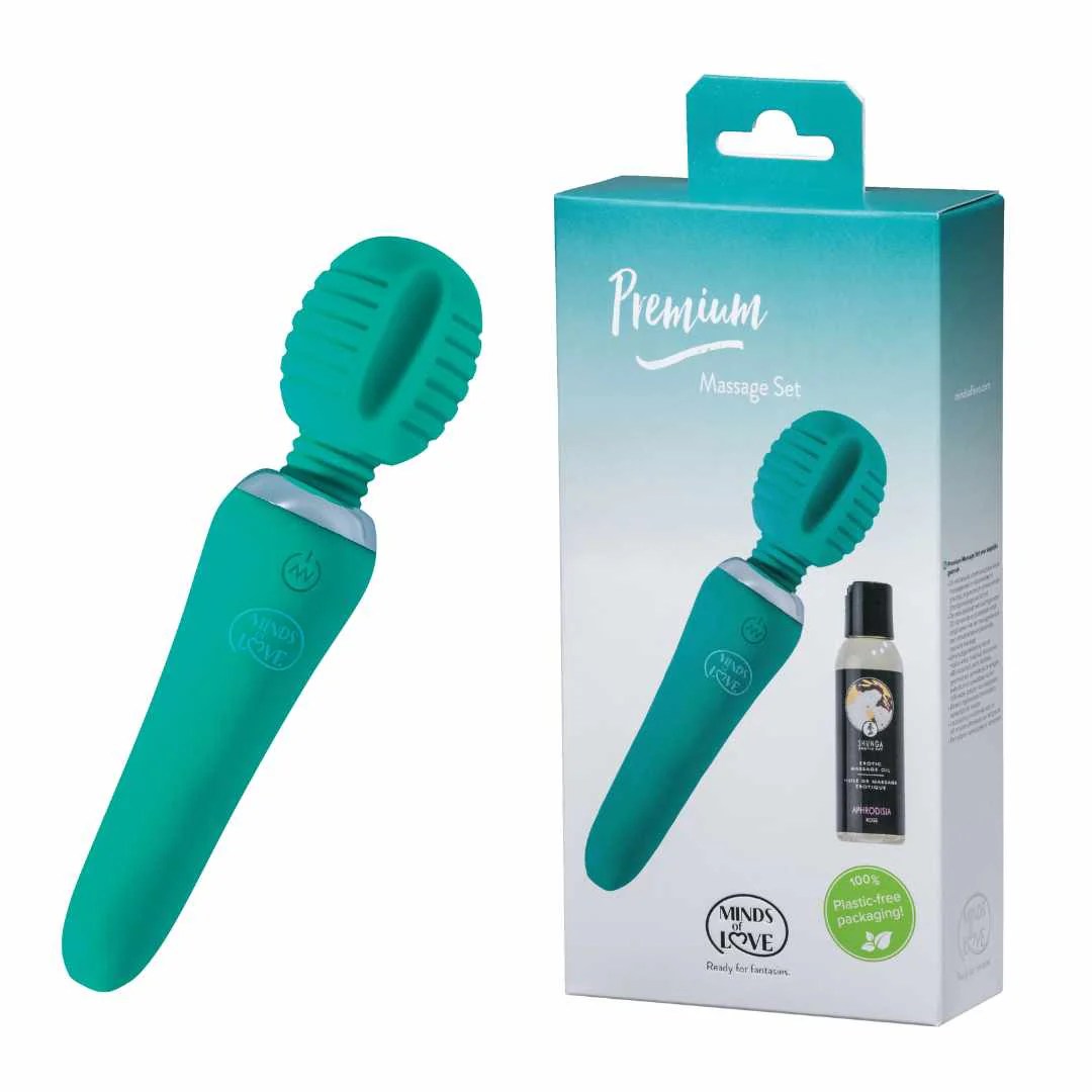 Premium Massagestab plus Massageöl