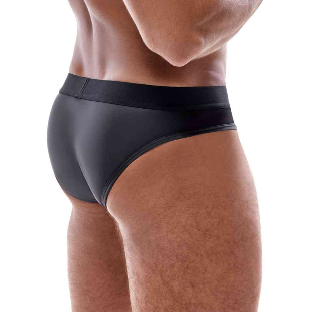 Slip im Mattlook mit Netz-Einsätzen, M - SALE