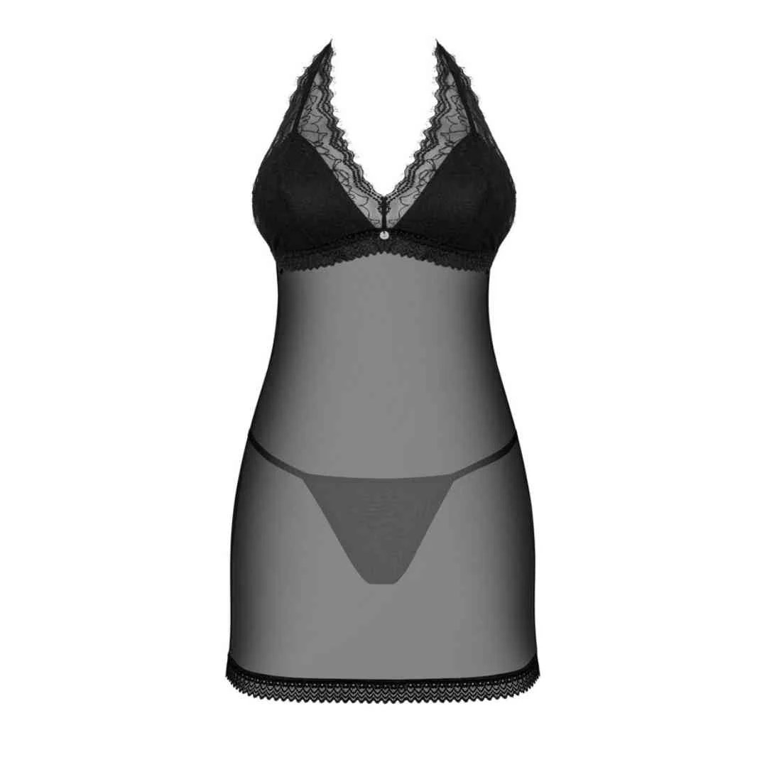 Negligé plus String 