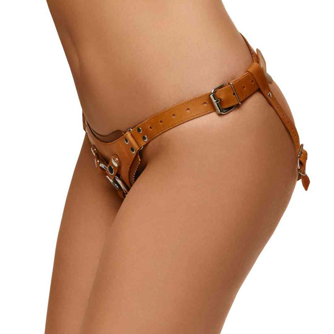 Strap-on-Jock aus Leder