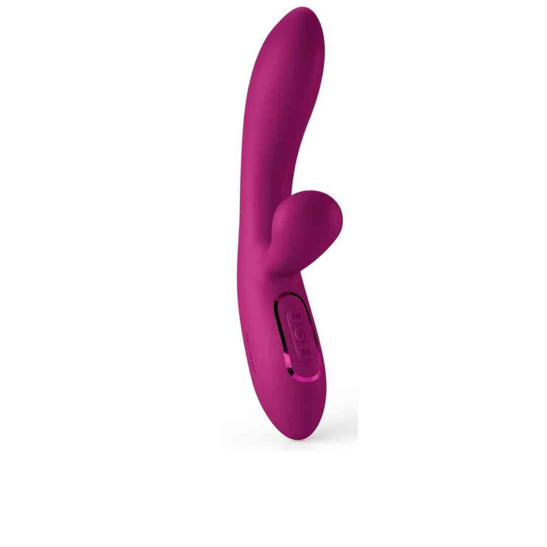 Rabbitvibrator mit Wärmefunktion 