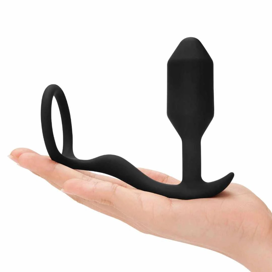 Analplug mit Penisring 