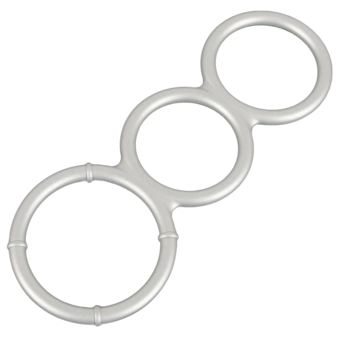 3er-Ring für Penis und Hoden