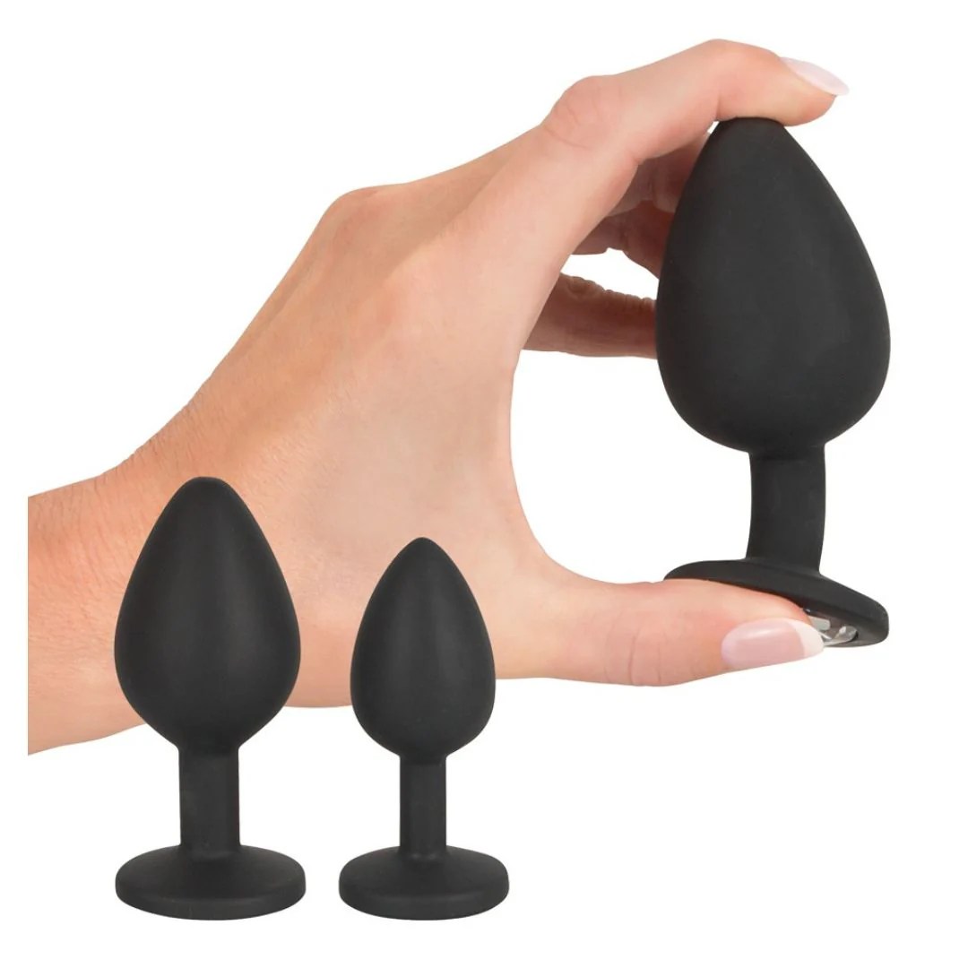4-teiliges Analtoy-Kit mit Analplugs und Analdusche