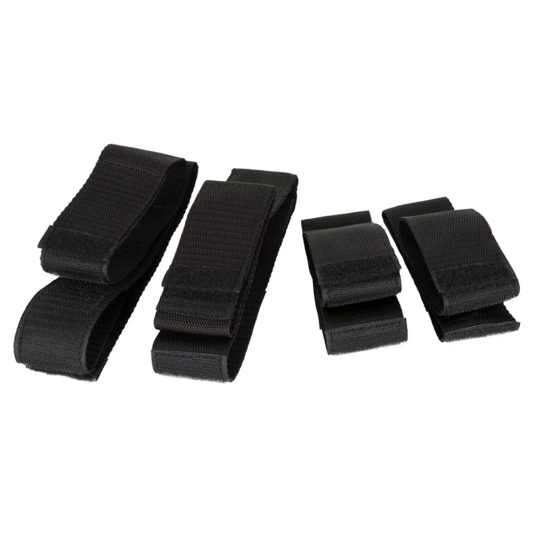 4-teiliges Fessel-Set für Arme und Beine mit Klettverschluss