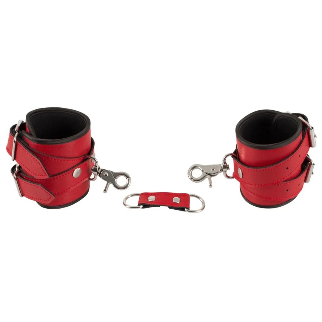 4-teiliges Harness-Set in Leder-Optik