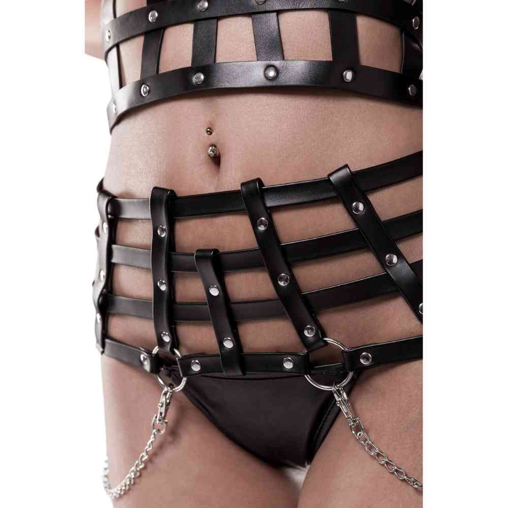 Harness-Ketten Set mit Nippel-Patches