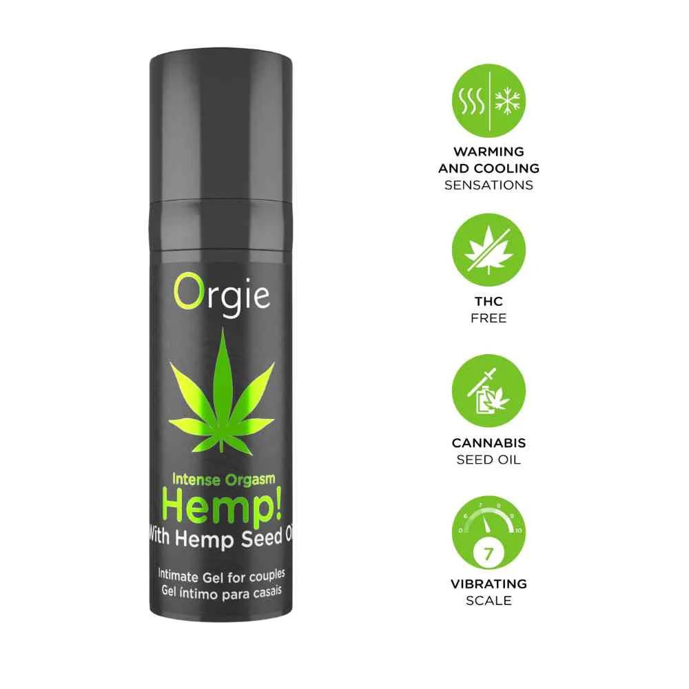 Intimgel „Intense Orgasm Hemp“