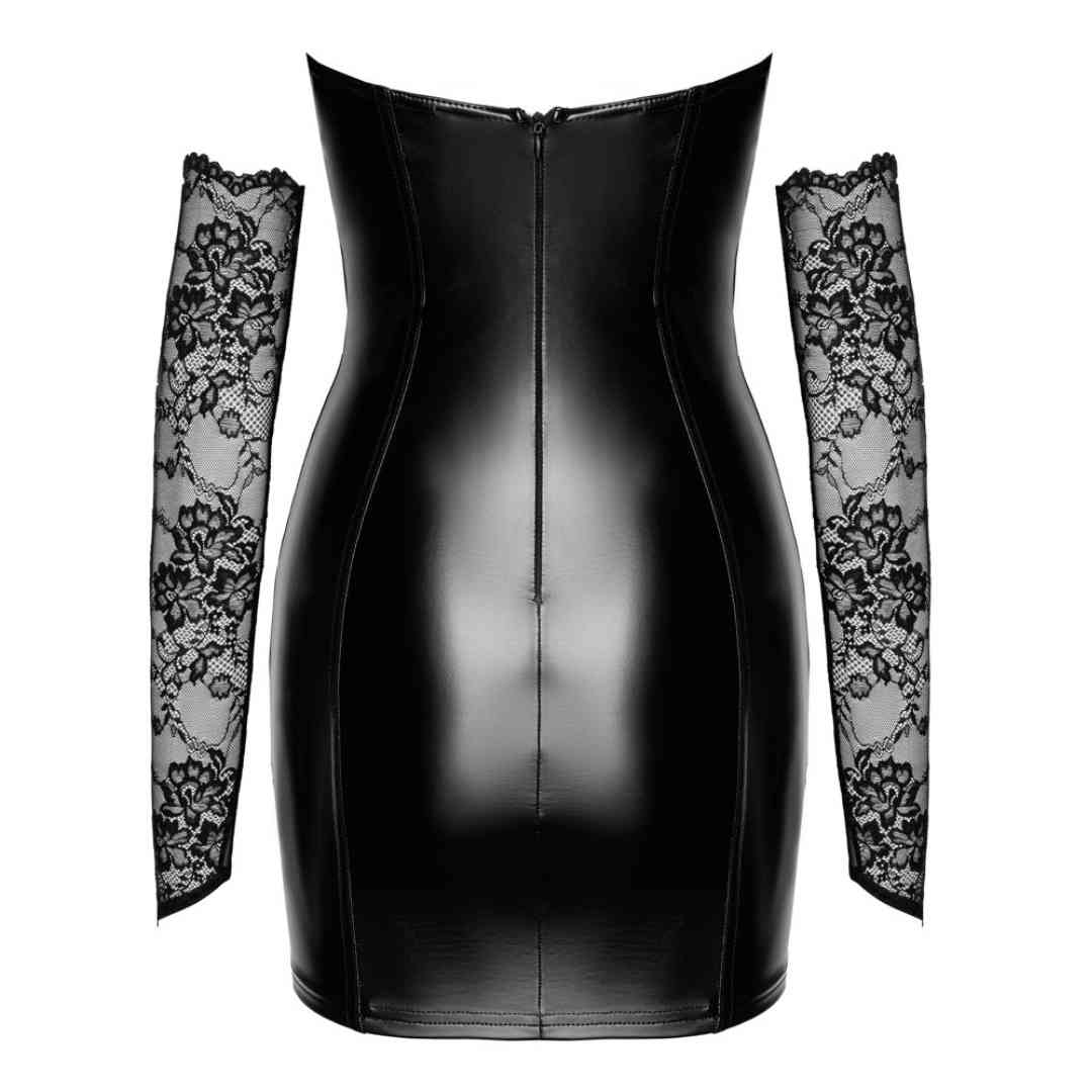 Tube-Minikleid & Armstulpen im Set