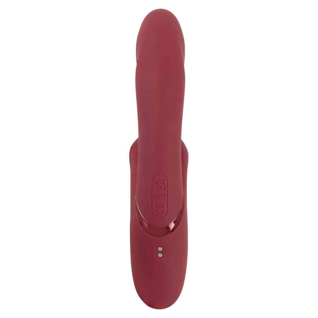 Rabbitvibrator mit Klopf-Funktion