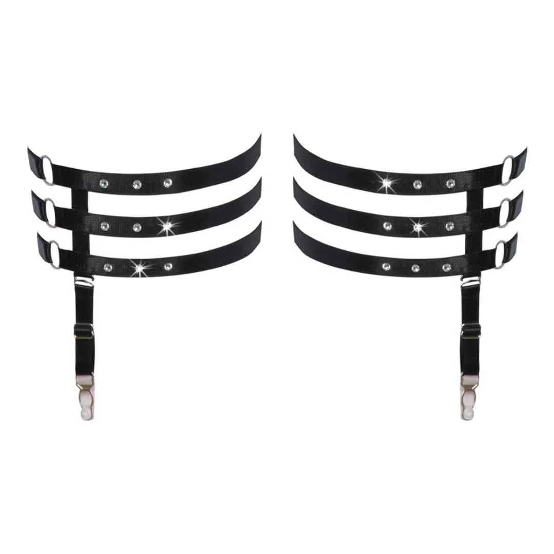 Dreifach Straps-Strumpfband