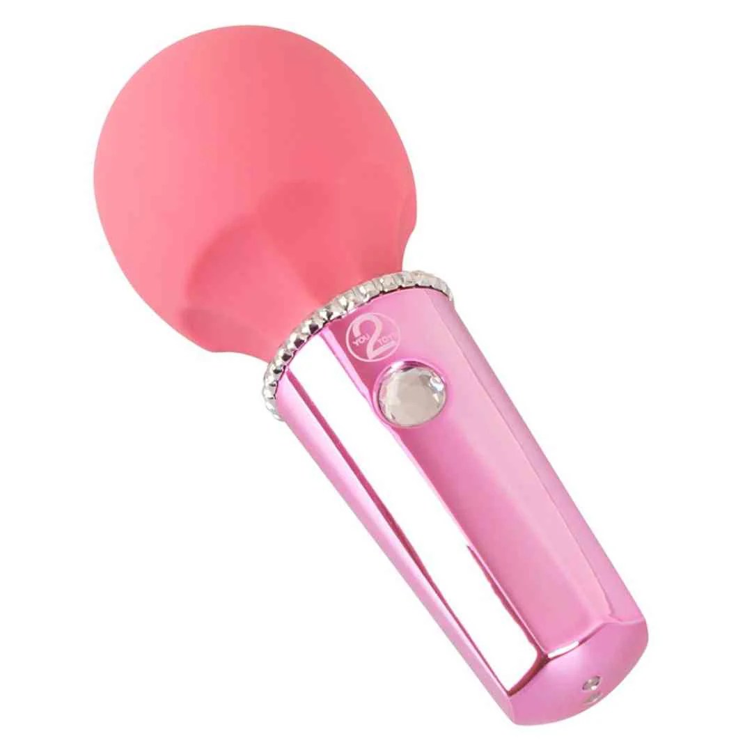 Mini Wand mit Glitzersteinen