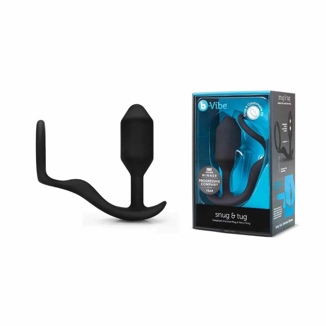 Analplug mit Penisring 
