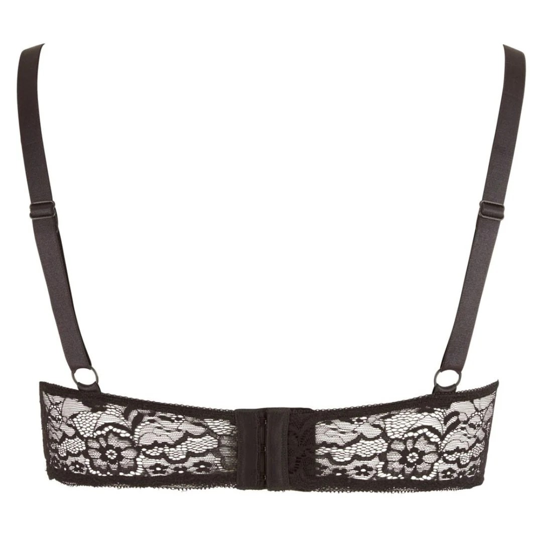 Spitzen Hebe-BH mit Riemchen-Details 95D - SALE