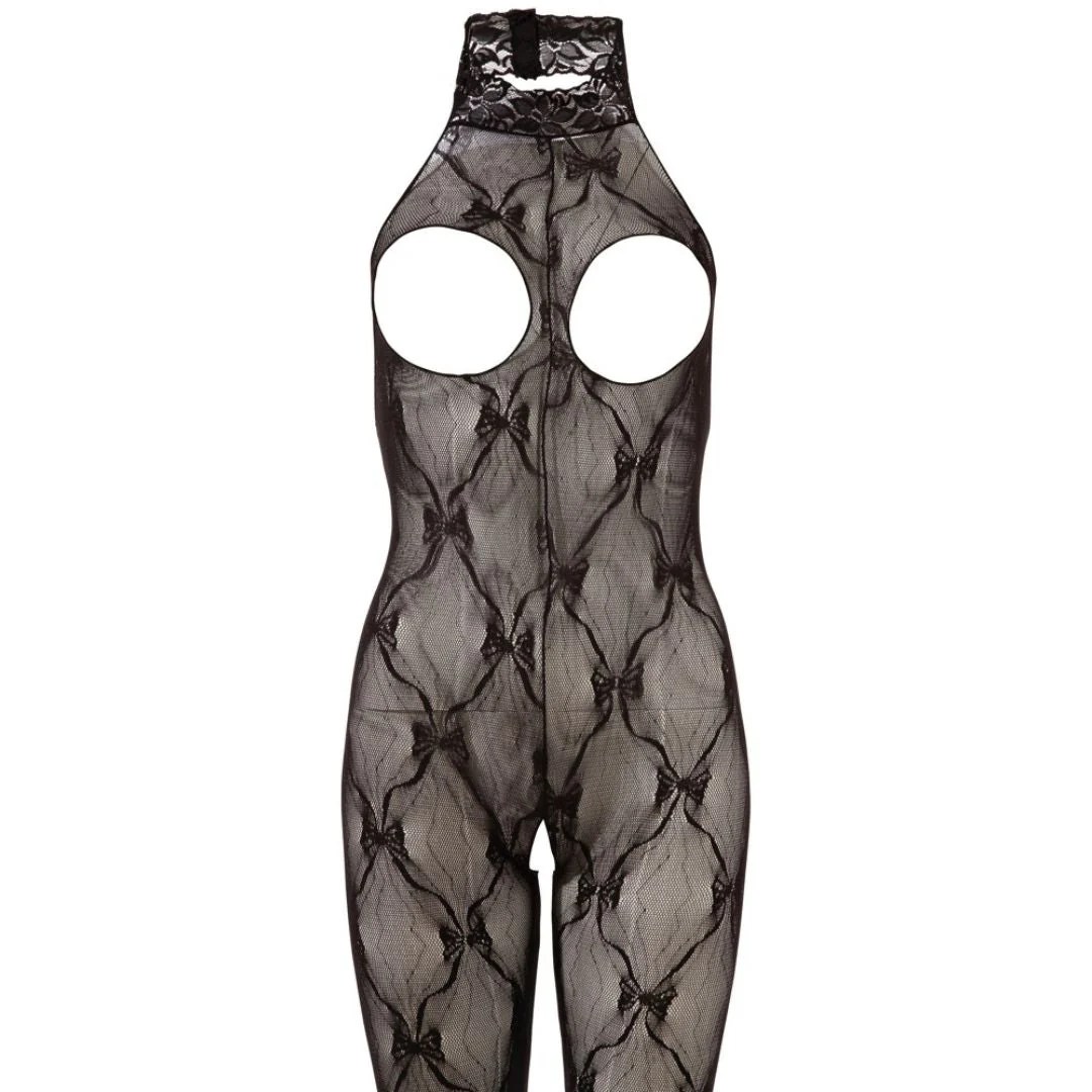 Bodystocking mit Cups und Schritt ouvert, XL/2XL - SALE