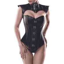 Corsage mit Zierschnallen Corsage mit Zierschnallen