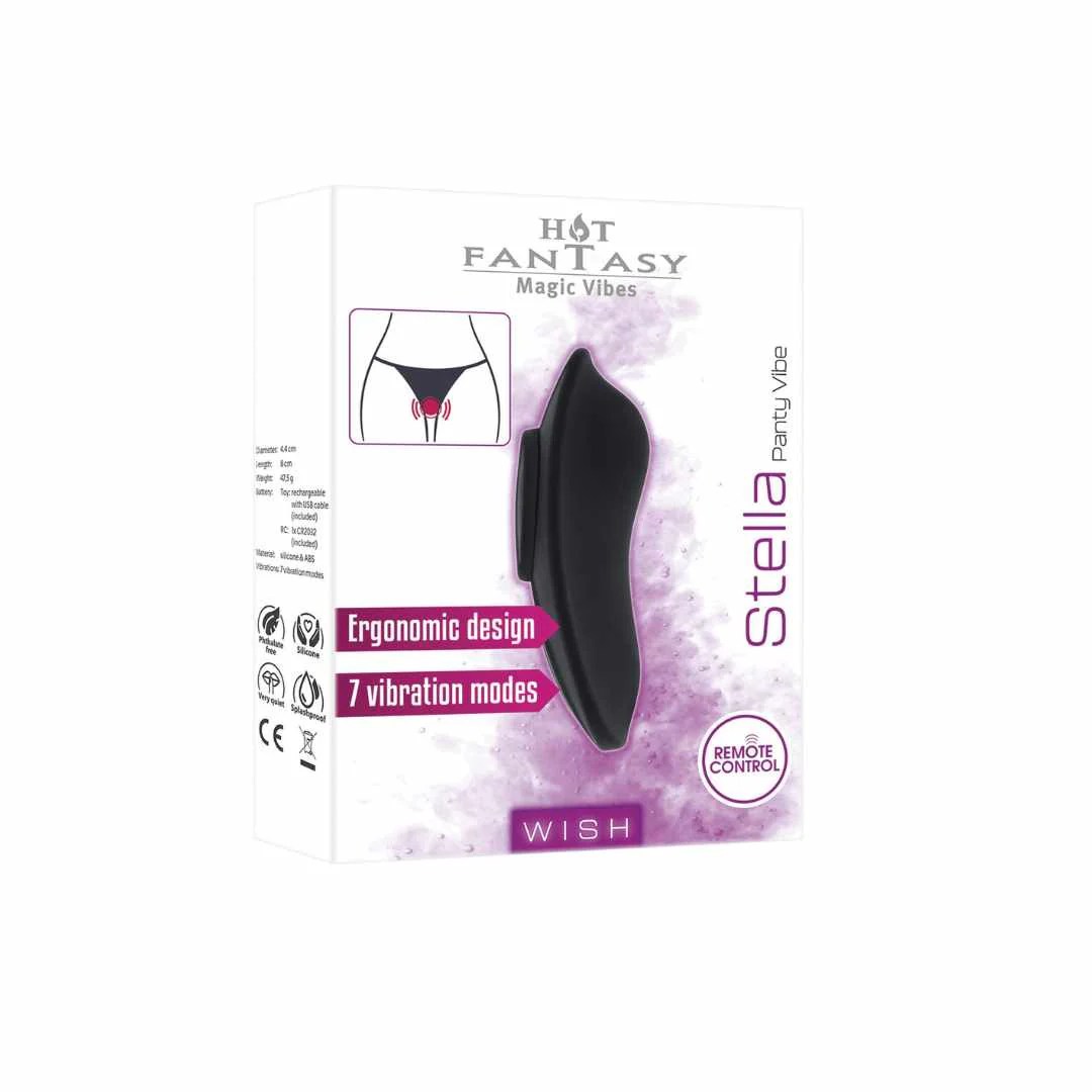 Slipvibrator „Stella“ mit Fernbedienung