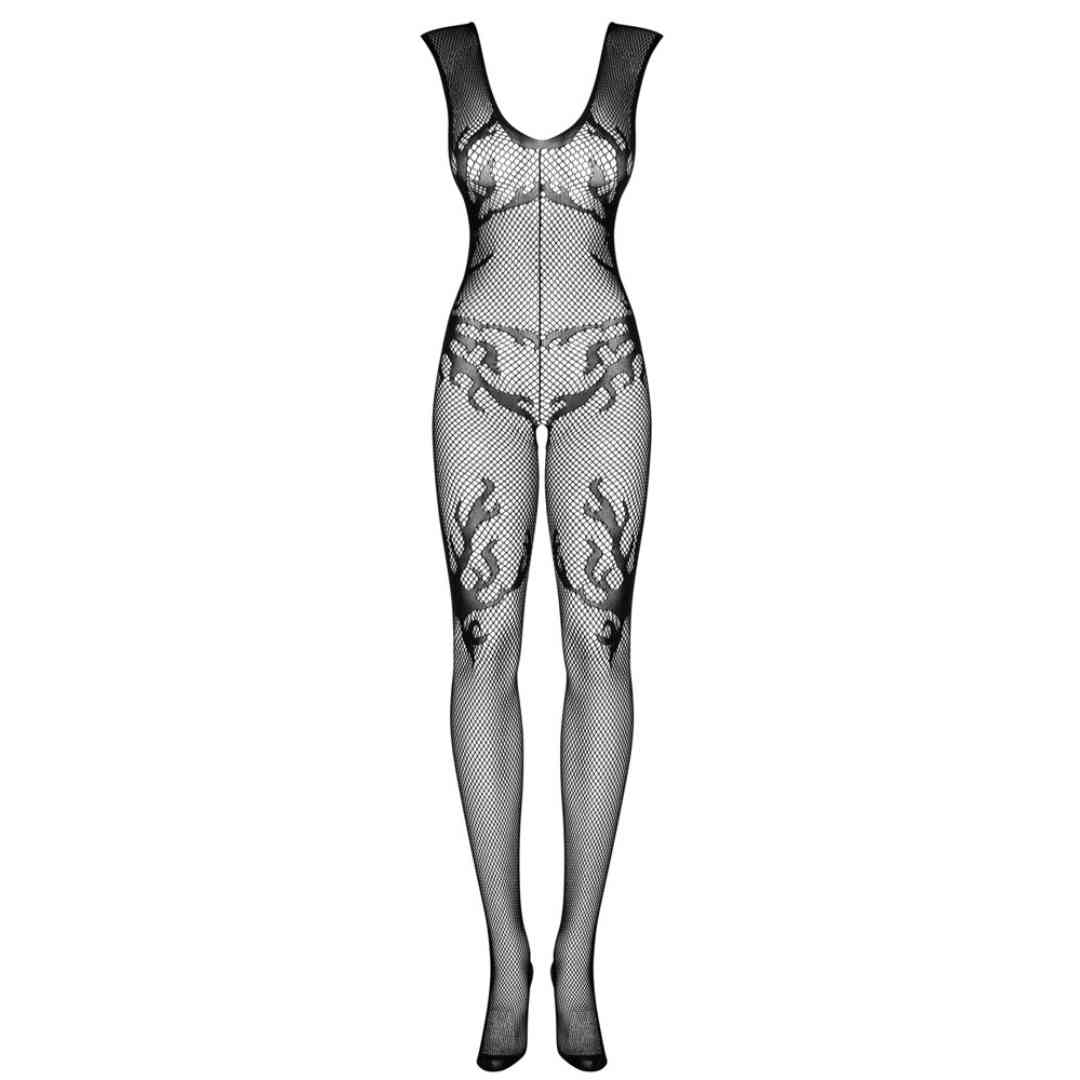 Netz-Catsuit ouvert