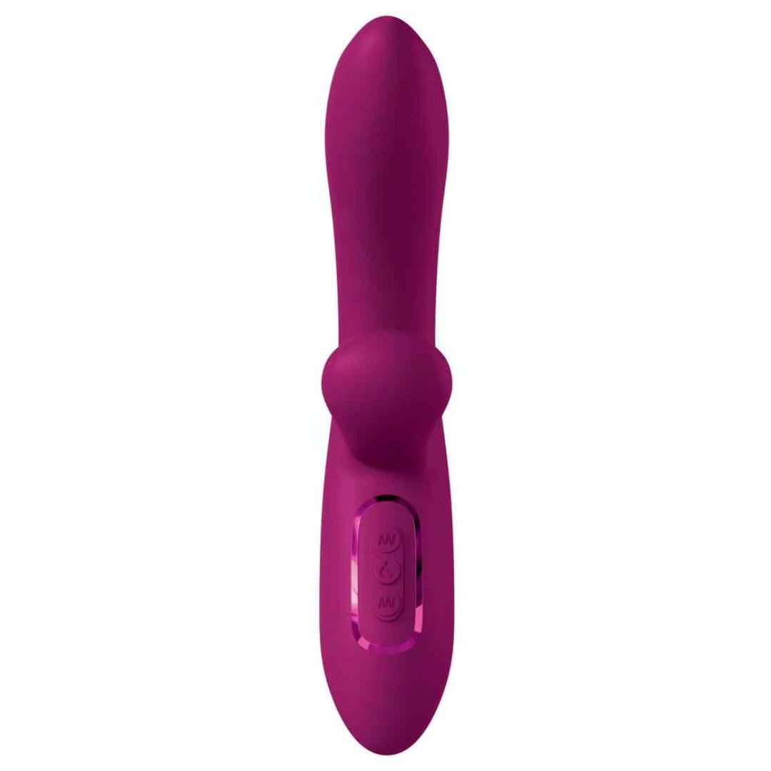 Rabbitvibrator mit Wärmefunktion 