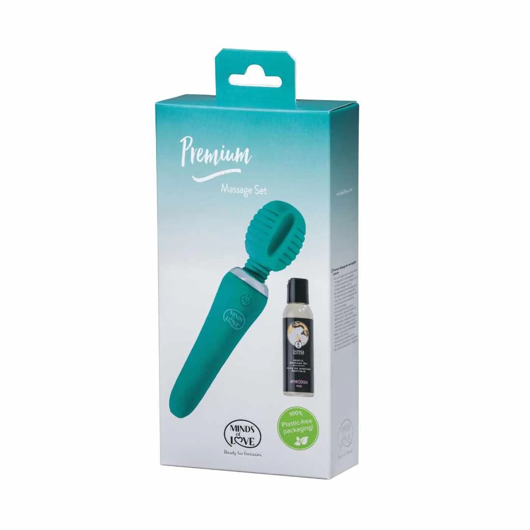 Premium Massagestab plus Massageöl