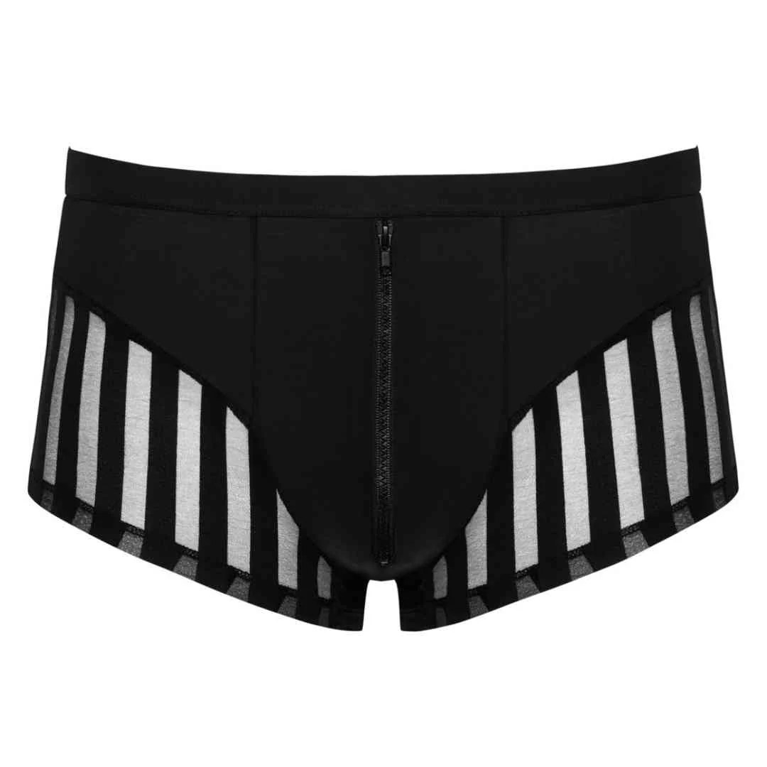 Pants mit transparenten Streifen-Einsätzen