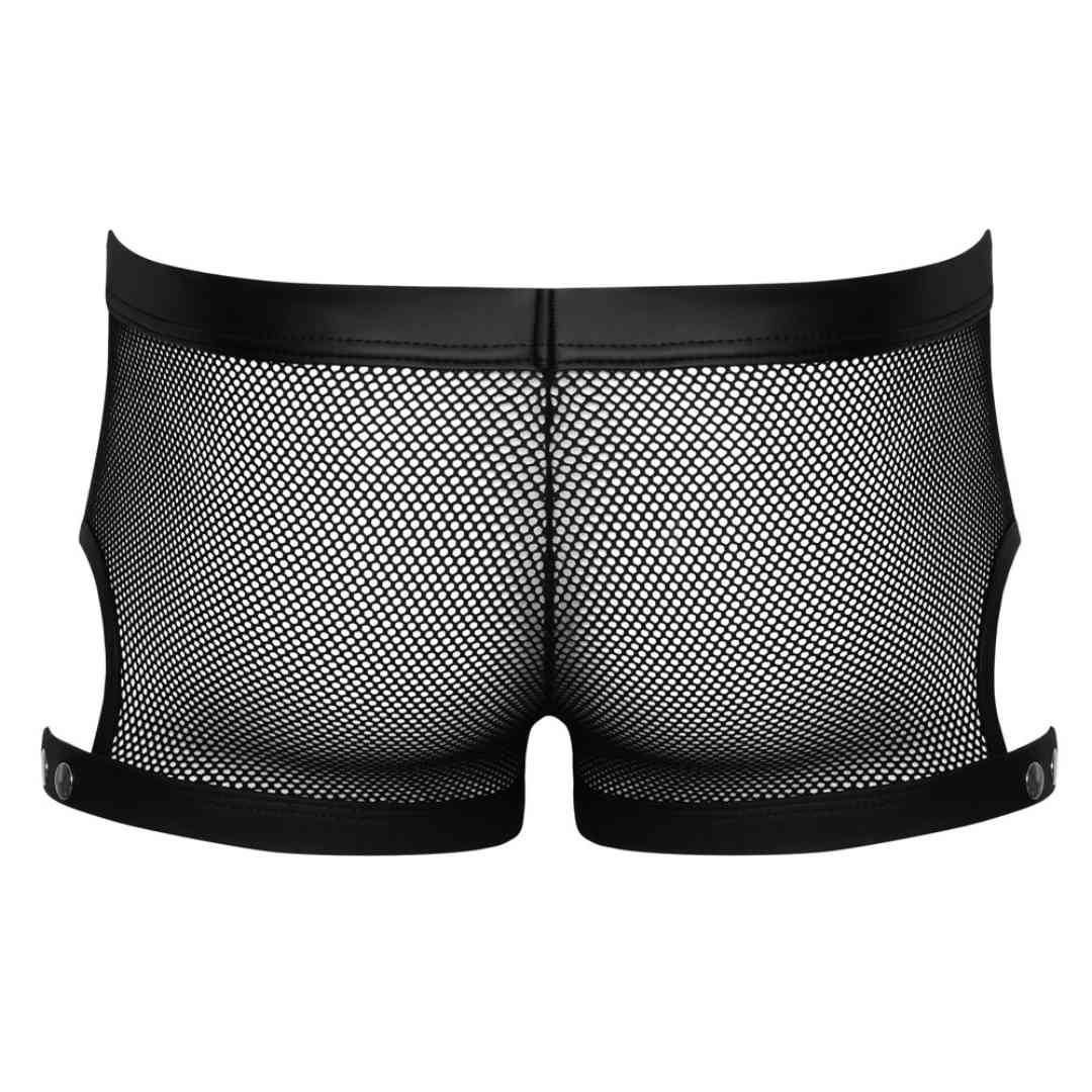 Netz-Pants mit Druckknöpfen