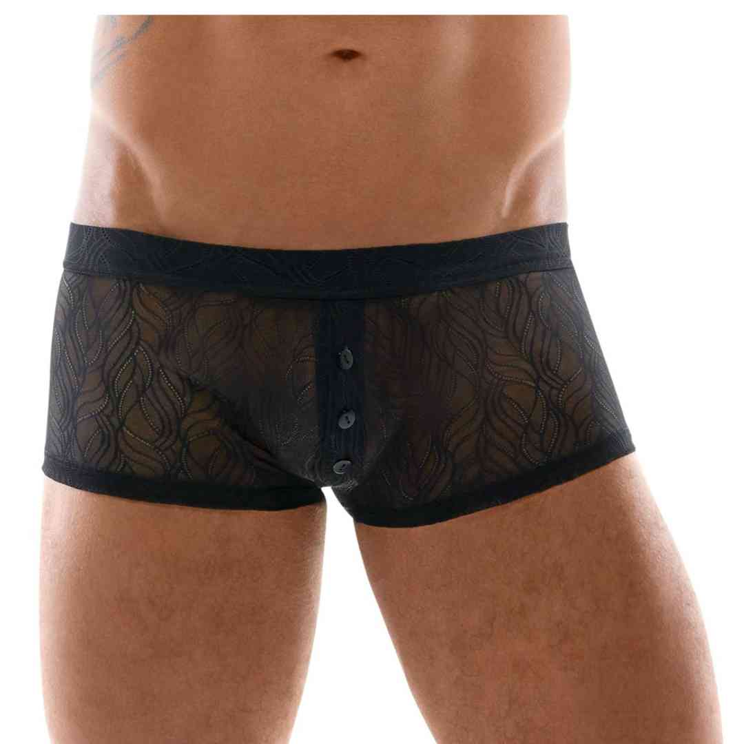 Transparente Pants aus Spitze