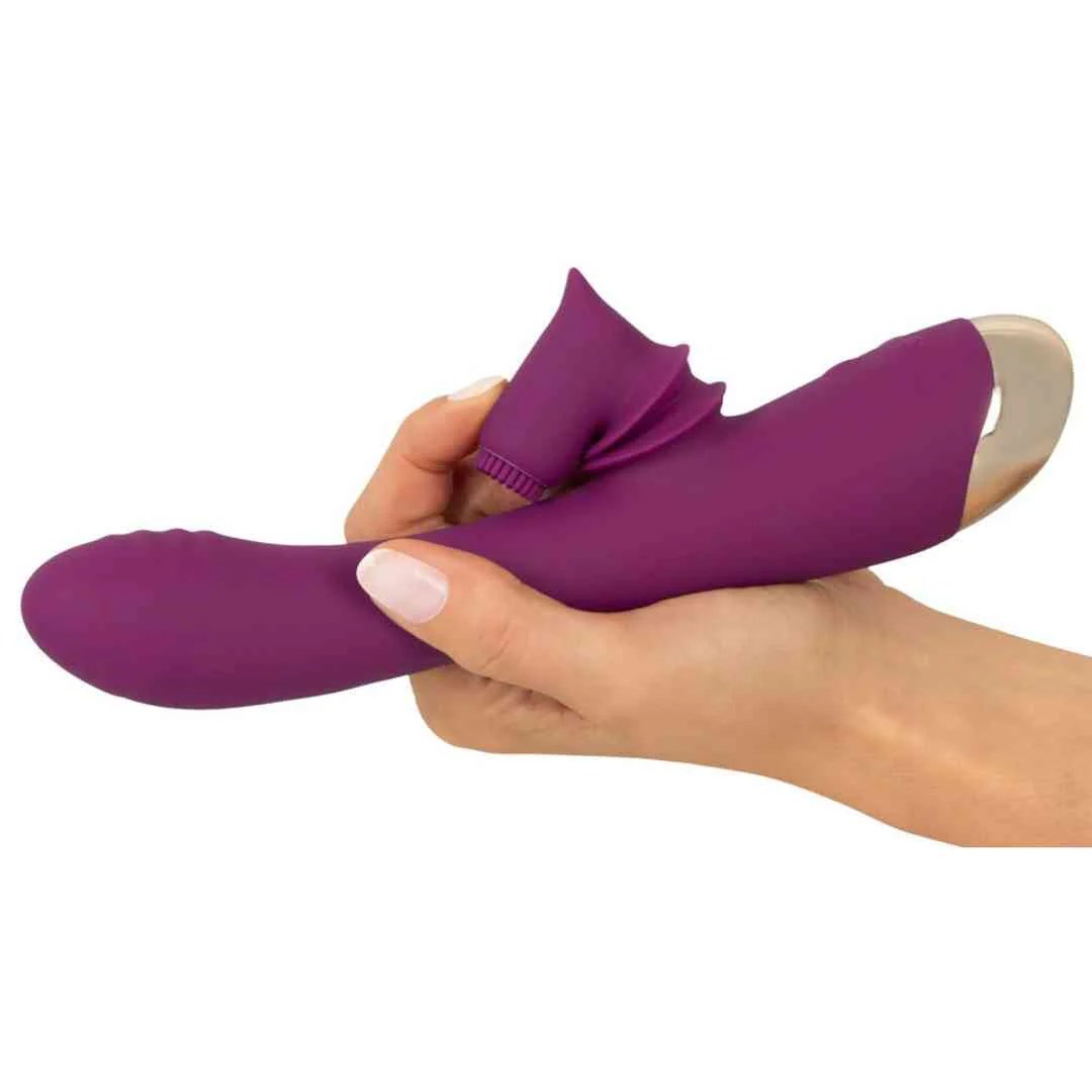 Rabbitvibrator mit Moving-Klitoris-Stimulator