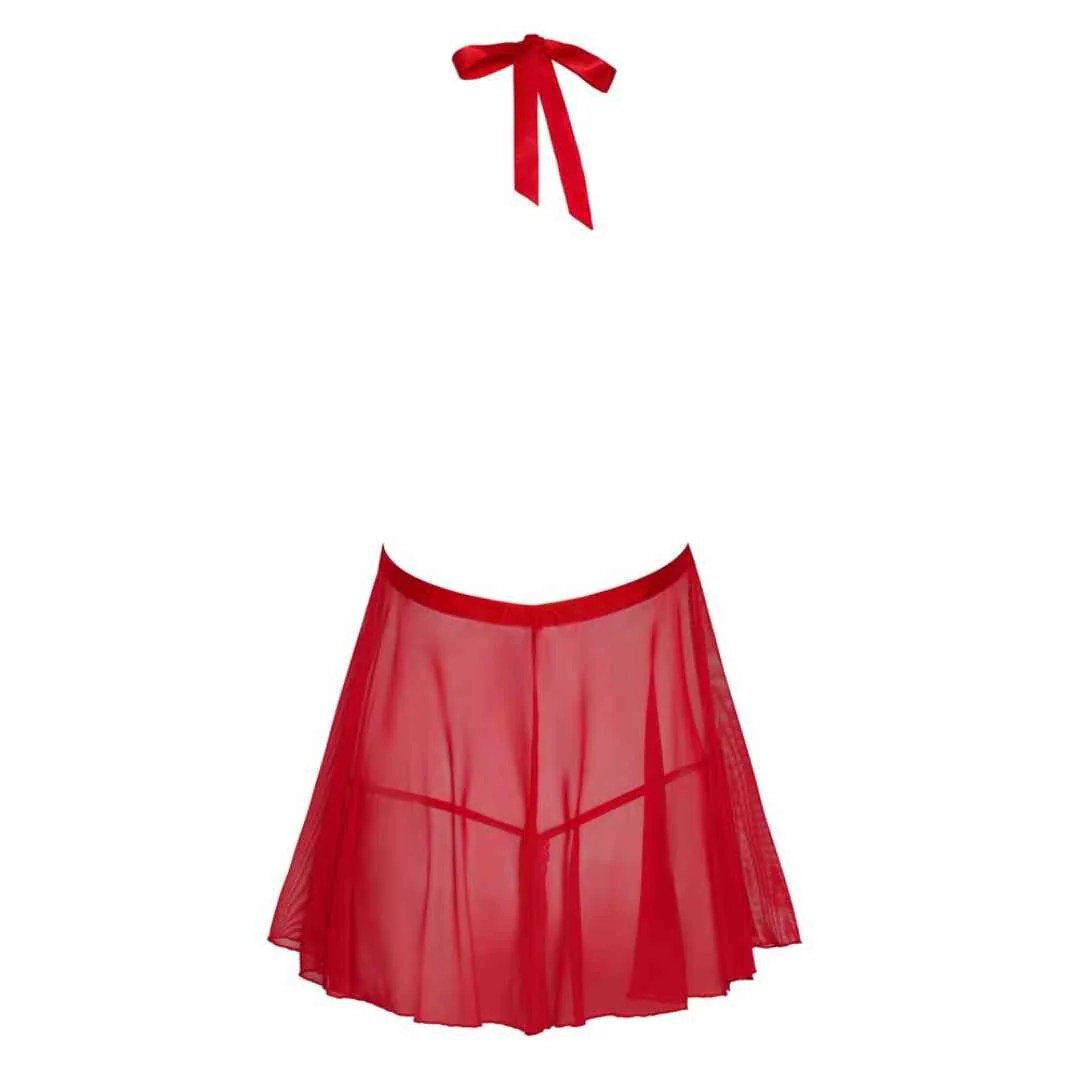 Babydoll-Set mit Keyhole Ausschnitt