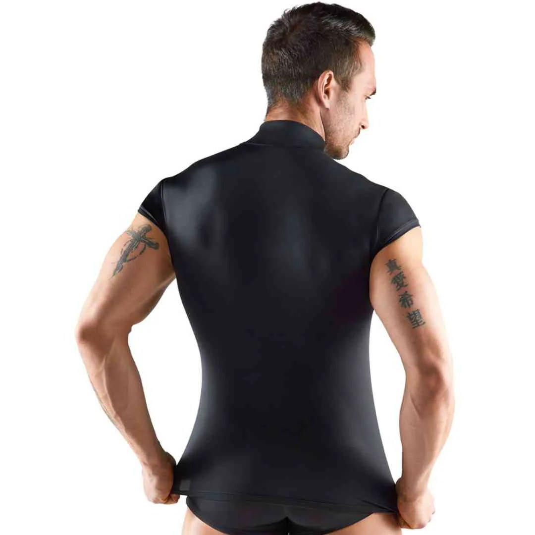 Shirt mit Streifen-Einsätzen