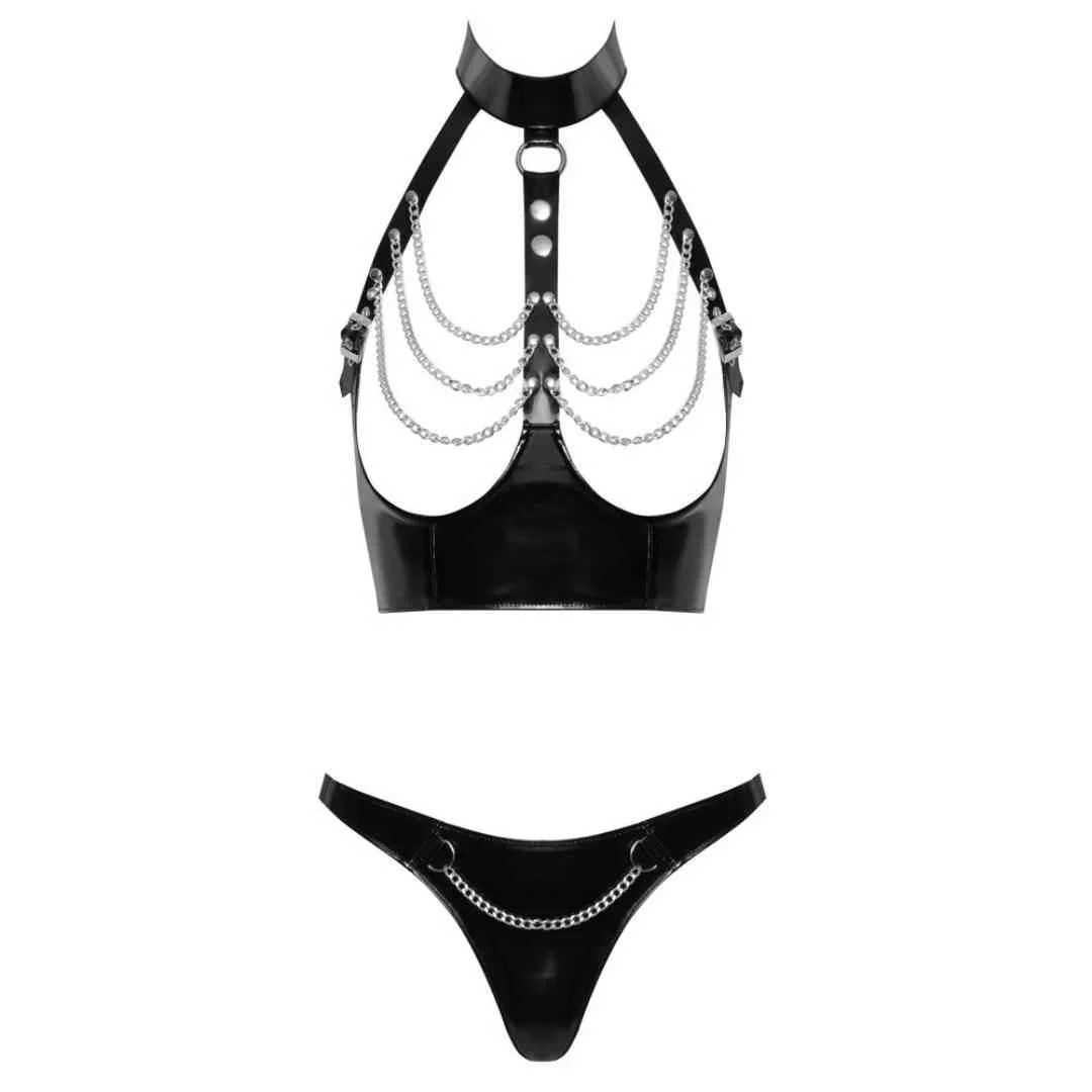 Lack-Set mit Ouvert-Top und Riostring